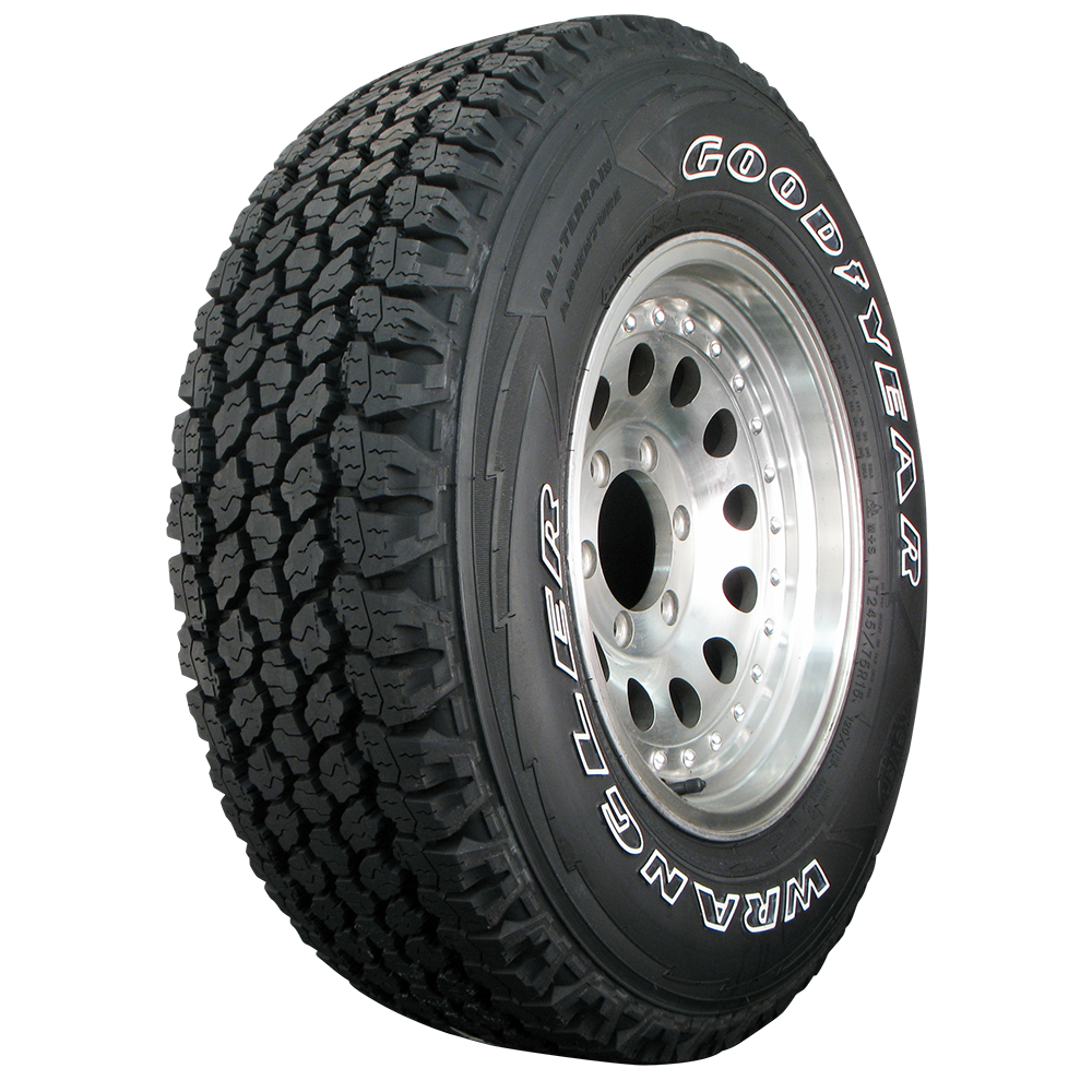 Truck/SUV All Season with Kevlar All Terrain/Off Road/Mud Goodyear Wrangler Adventure 255/65R17 Tire 